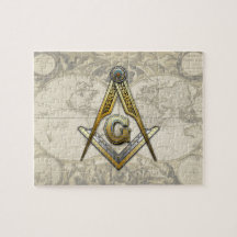 Masonic Square and Compasses Puzzles