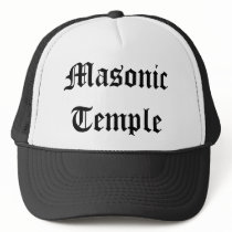 Masonic Temple Cap #1 hats by MASONIC_TEMPLE Masonic Temple Cap #1 hats