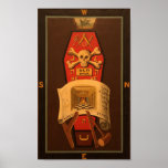 Masonic Tracing Board - Master Mason 2 Posters