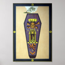 Masonic Tracing Board - Master Mason Print