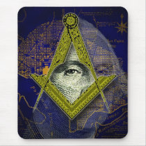 Masonic Washington Mousepad