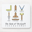 Masonic Working Tools mousepads