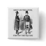 Masons parting on the square pins