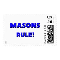 Masons Rule! postage