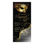 Masquerade Ball 1 Party Invitation Card rack cards