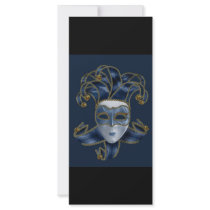Masquerade Ball - Designer Rack Card