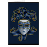 Masquerade Ball - Designer Romance Greeting Card