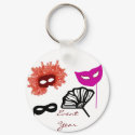 Masquerade ball, EventYear key chain keychains