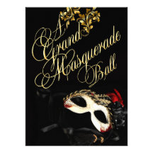 Masquerade Ball Invitation