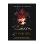 Masquerade Ball Invitation Post Cards