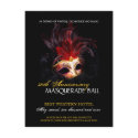 Masquerade Ball Invitation postcards by colourfuldesigns Masquerade Ball Invitation postcards