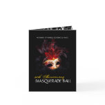 Masquerade Ball Invitations - Note Card