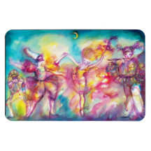 MASQUERADE BALL,Mardi Gras Masks,Dance,Music Vinyl Magnet