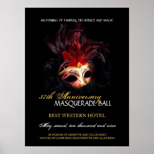 Masquerade Ball -  Poster