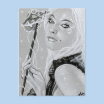 Masquerade Beauty Postcard postcards