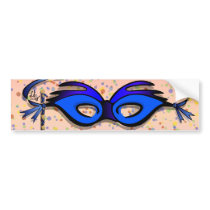 Masquerade Bumper Sticker bumper stickers