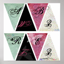 Masquerade Canvas Banner Print