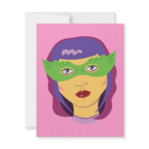 Masquerade Costume invitations