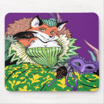 Masquerade Fox Mousepad by artvixn Masquerade Fox Mousepad