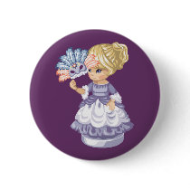 Masquerade Girl buttons