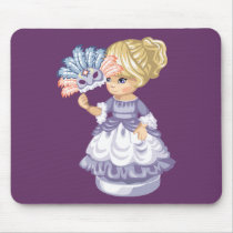 Masquerade Girl mousepads