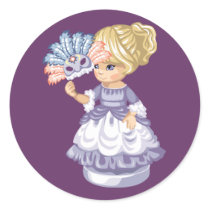 Masquerade Girl stickers