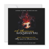 Masquerade Invitation by colourfuldesigns Masquerade Invitation