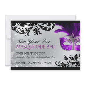 Masquerade Invitation invitation