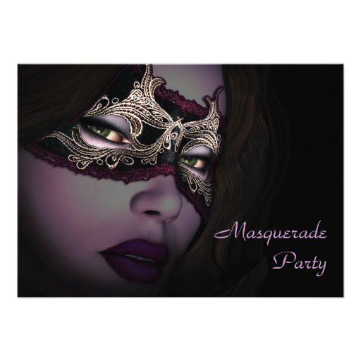Masquerade Invitation