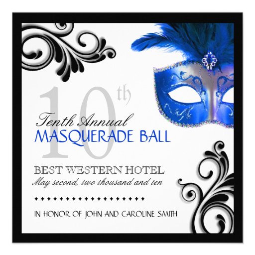 Masquerade Invitation