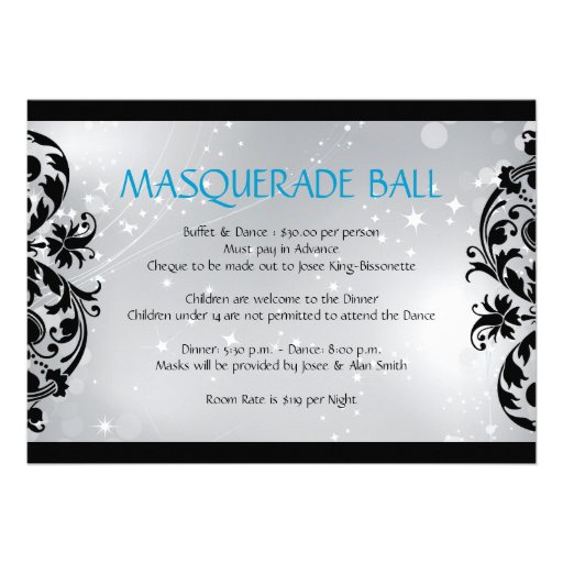 Masquerade Invitation