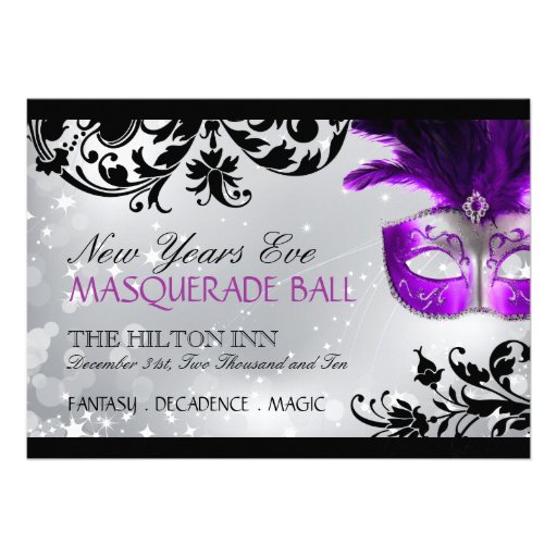 Masquerade Invitation