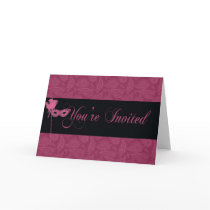 Masquerade Invitation - 2 cards by Giftgarden Masquerade Invitation - 2 cards