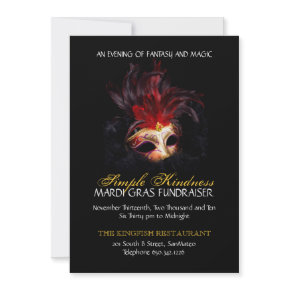 Masquerade Invitation - Custom invitation