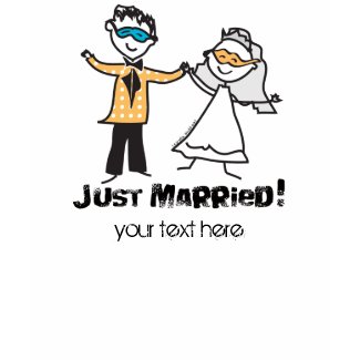 Masquerade Just Married shirt