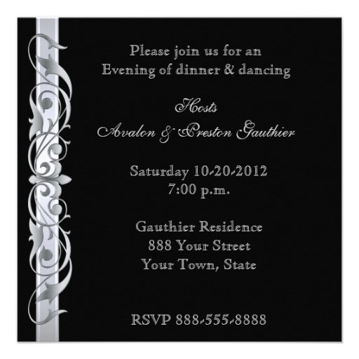 Masquerade Mask Blue Halloween Party Invitation