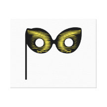 Masquerade Mask Gallery Wrapped Canvas