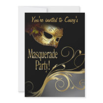 Masquerade Party Invitation