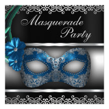 Masquerade Party Invite