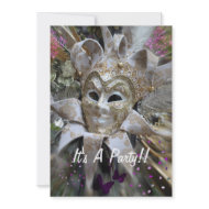 Masquerade Party Invite invitation