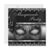 Masquerade Party Invite