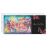 MASQUERADE PARTY,Mardi Gras Masks,Dance,Music Full Color Rack Card