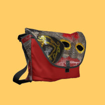 Masquerade Rickshaw Messenger Bag messenger bags