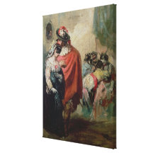 Masquerade Stretched Canvas Print