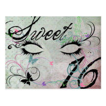 Masquerade Sweet 16 Postcard