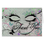 Masquerade Thank You Note Card