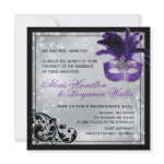 Masquerade Wedding Invitation