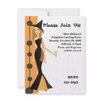 Masquerade Witch invitations by trennea Masquerade Witch invitations