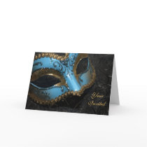 Masqurade Mask Card