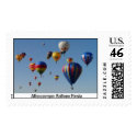 Mass Balloon Ascension postage by ksignorello Mass Balloon Ascension postage